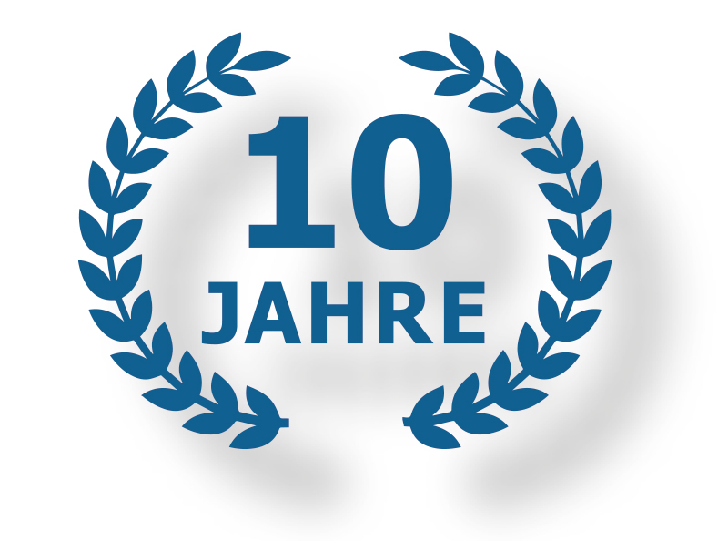 Abzeichen 10 Jahre