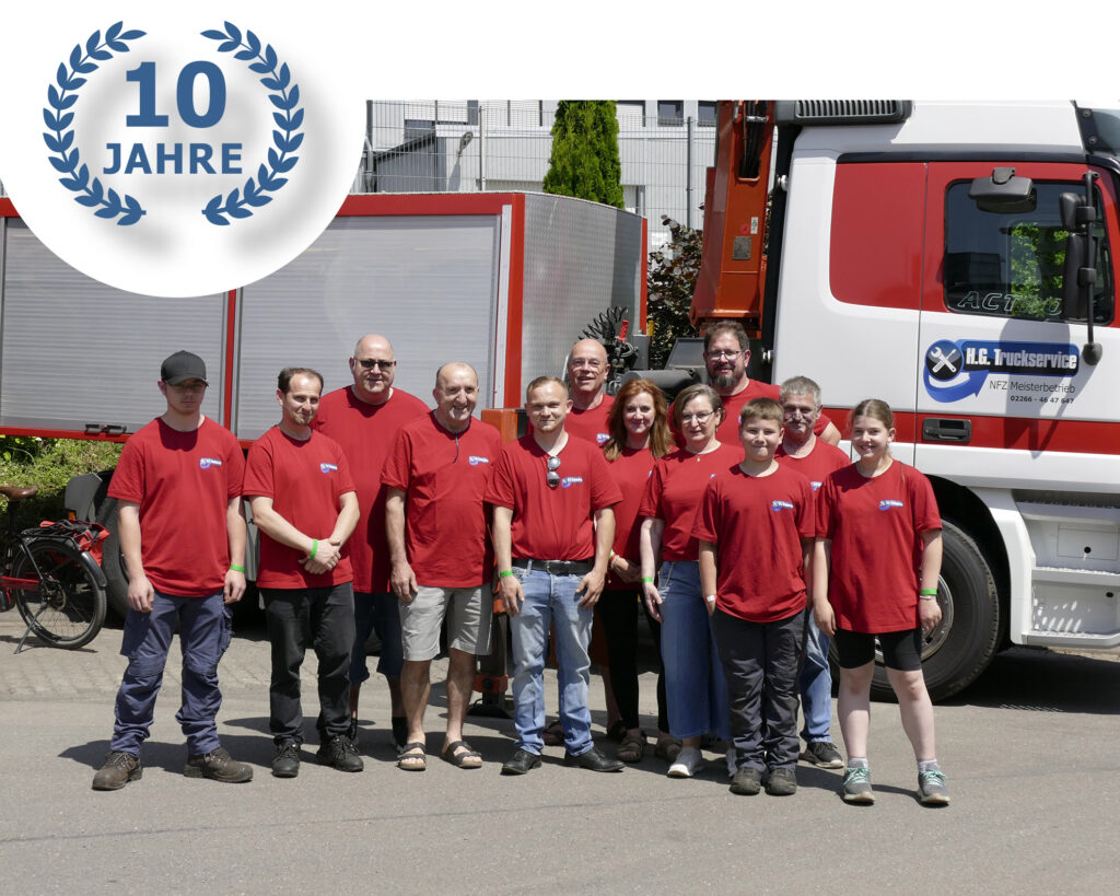 Das Team von HG Truckservice